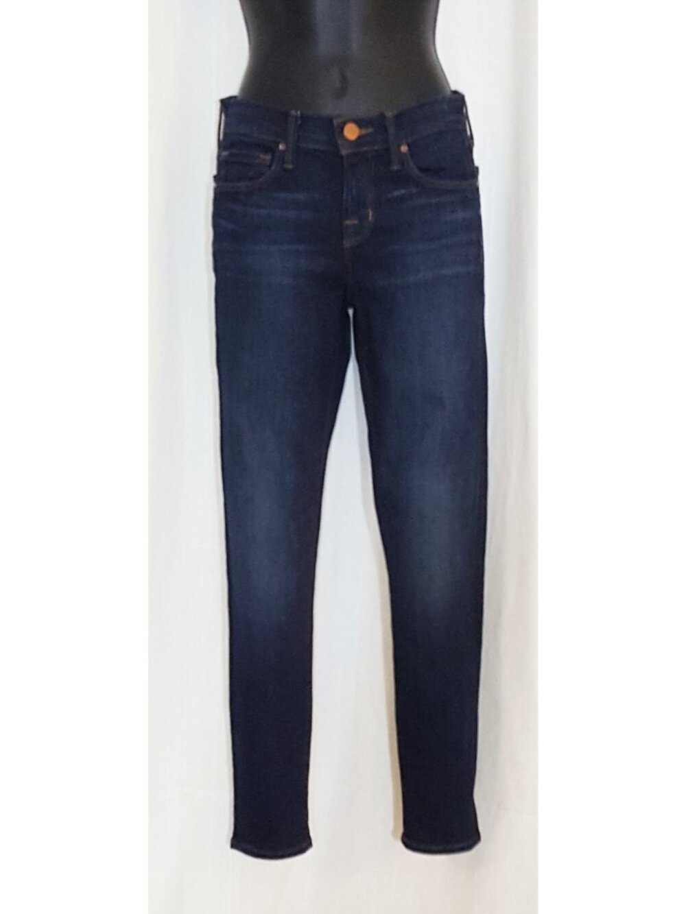 J Brand Capri Skinny Jeans Dark Wash Mid Rise Sz 24 NWT